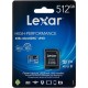 Карта пам'яті Lexar 512GB microSDXC class 10 UHS-I 633x (LSDMI512BB633A)