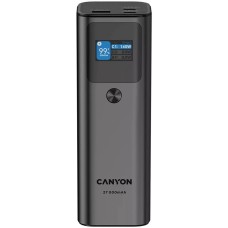 Батарея универсальная Canyon PB-2010 27000mAh PD/3.1/140Wh, in/out2xUSB-C PD/140W, outUSB-A/22.5W (CNE-CPB2010DG)