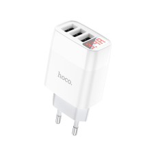 Зарядний пристрій HOCO C93A Easy charge White (6931474760593)