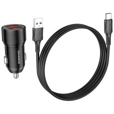 Зарядное устройство BOROFONE BZ19B charger set (Type-C) 2 x USB Black (6941991101533)