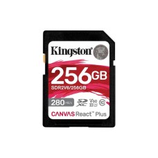 Карта памяти Kingston 256GB SDXC class 10 UHS-II U3 Canvas React Plus (SDR2V6/256GB)