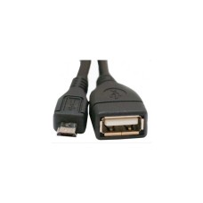 Дата кабель OTG USB 2.0 AF to Micro 5P 0.8m Atcom (16028)