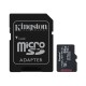 Карта памяти Kingston 64GB microSDXC class 10 UHS-I V30 A1 (SDCIT2/64GB)