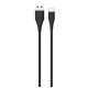 Зарядное устройство ColorWay 1USB Quick Charge 3.0 (18W) black + cable Type C (CW-CHS013QCC-BK)