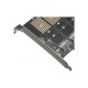 Контроллер Frime PCI-E-5xM.2 (B Key) WCH382L (ECF-PCIEtoSSD010)