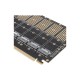 Контроллер Frime PCI-E-5xM.2 (B Key) WCH382L (ECF-PCIEtoSSD010)