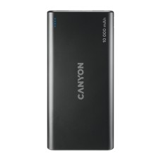 Батарея універсальна Canyon PB-108 10000mAh, Input 5V/2A, Output 5V/2.1A(Max), black (CNE-CPB1008B)