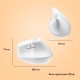 Мышка Logitech Lift for Mac Vertical Ergonomic Mouse Off White (910-006477)