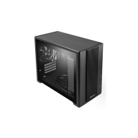 Корпус Chieftec UNI BX-10B-OP mATX, без БЖ, Black