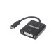 Перехідник USB3.1 Type-C to DVI (F) Manhattan Intracom (152051)