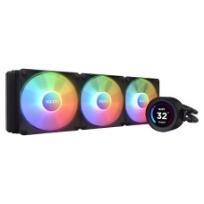 Система жидкостного охлаждения NZXT Kraken Elite RGB 360mm AIO (RL-KR36E-B1)