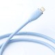 Дата кабель USB-C to Lightning 1.2m 20W Blue Baseus (CAGD020003)