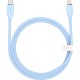 Дата кабель USB-C to Lightning 1.2m 20W Blue Baseus (CAGD020003)