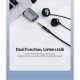 Звукова плата Vention Audio USB 1х3,5mm jack 4pin Metal (OMTP-CTIA) (CDLH0)