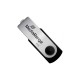 USB флеш накопитель Mediarange 64GB Black/Silver USB 2.0 (MR912)