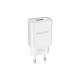 Зарядний пристрій BOROFONE BA20A Sharp charger set(Lightning) White (BA20ALW)