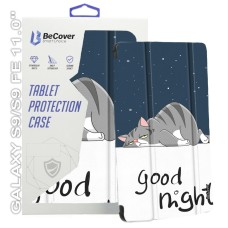 Чехол для планшета BeCover Smart Case Samsung Tab S9 (SM-X710/SM-X716)/S9 FE (SM-X510/SM-X516B) 11.0" Good Night (710418)