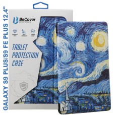 Чехол для планшета BeCover Smart Case Samsung Tab S9 Plus (SM-X810/SM-X816)/S9 FE Plus (SM-X610/SM-X616) 12.4" Night (710379)