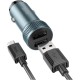 Зарядное устройство HOCO Z49 Level 2xUSB Metal Gray (6931474795656)