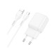 Зарядний пристрій HOCO C96A charger set (Type-C) White (6931474766038)