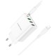 Зарядний пристрій BOROFONE BA79A charger set (C to iP) White (BA79AСLW)