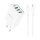 Зарядний пристрій BOROFONE BA79A charger set (C to iP) White (BA79AСLW)