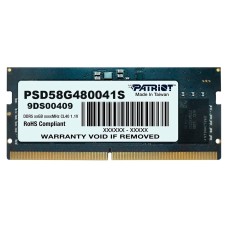 Модуль памяти для ноутбука SoDIMM DDR5 8GB 4800 MHz Patriot (PSD58G480041S)