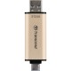 USB флеш накопитель Transcend 512GB JetFlash 930C Gold-Black USB 3.2/Type-C (TS512GJF930C)