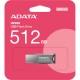 USB флеш накопитель ADATA 512GB UV350 Metallic USB 3.2 (AUV350-512G-RBK)