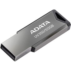 USB флеш накопитель ADATA 512GB UV350 Metallic USB 3.2 (AUV350-512G-RBK)