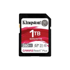 Карта пам'яті Kingston 1TB SDXC class 10 UHS-II U3 Canvas React Plus (SDR2V6/1TB)