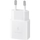 Зарядное устройство Samsung USB-С 15W White + Cable USB-C 1m (EP-T1510XWEGEU)