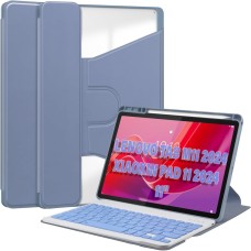 Чехол для планшета BeCover Keyboard 360° Rotatable Lenovo Tab M11 (2024) TB-TB330FU/Xiaoxin Pad 11 (2024) 11" Purple (711078)