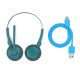 Навушники Jlab GO Work Pop Teal (IEUHBGWRKPOPRTEL4)