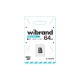 Карта памяти Wibrand 64GB mictoSD class 10 UHS-I (WICDXU1/64GB)