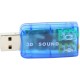 Звуковая плата Dynamode USB 6(5.1) blue (USB-SOUNDCARD2.0 blue)