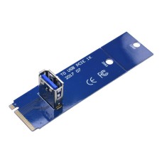 Райзер Dynamode NGFF M.2 Male to USB 3.0 Female для PCI-E 1X (RX-riser-M.2-USB3.0-PCI-E)