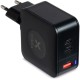 Зарядное устройство Vinga GaN 65W PD+QC 2C1A ports Wall Charger (VCHG65)