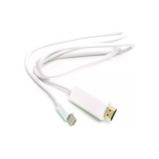 Кабель мультимедийный miniDisplayPort (M) to HDMI (M) 1.0m PowerPlant (CA912131)