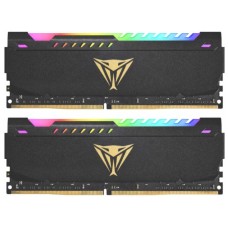 Модуль памяти для компьютера DDR4 32GB (2x16GB) 3600 MHz Viper Steel RGB Patriot (PVSR432G320C8K)