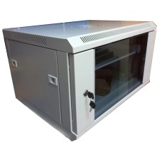 Шафа настінна Hypernet 4U 19" 600x300 (WMNC-30-4U-FLAT-AC)