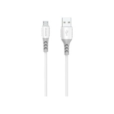 Дата кабель USB 2.0 AM to Micro 5P 1.0m PD-B51m White Proda (PD-B51m-WH)