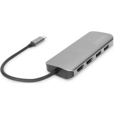 Концентратор Digitus USB-C 8 Port (DA-70884)