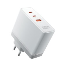 Зарядное устройство Vention 3xUSB 100W GaN (2хUSB-C+USB-A) white (FEGW0-EU)