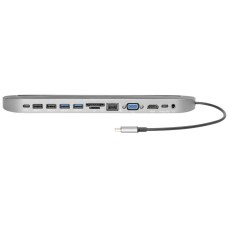 Порт-реплікатор Digitus USB-C, 12 Port (DA-70888)