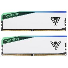 Модуль памяти для компьютера DDR5 32GB (2x16GB) 6600 MHz Viper Elite 5 RGB Patriot (PVER532G66C36KW)