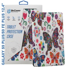 Чехол для планшета BeCover Smart Case Samsung Tab S9 Plus (SM-X810/SM-X816)/S9 FE Plus (SM-X610/SM-X616) 12.4" Butterfly (710375)