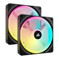 Кулер для корпуса Corsair iCUE Link QX140 RGB PWM PC Fans Starter Kit with iCUE LINK System Hub (CO-9051004-WW)