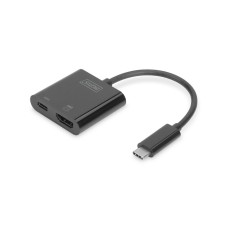 Концентратор Digitus USB-C to HDMI/USB-C UHD 4K (DA-70856)