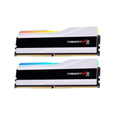 Модуль памяти для компьютера DDR5 64GB (2x32GB) 6400 MHz Trident Z5 RGB Matte White G.Skill (F5-6400J3239G32GX2-TZ5RW)